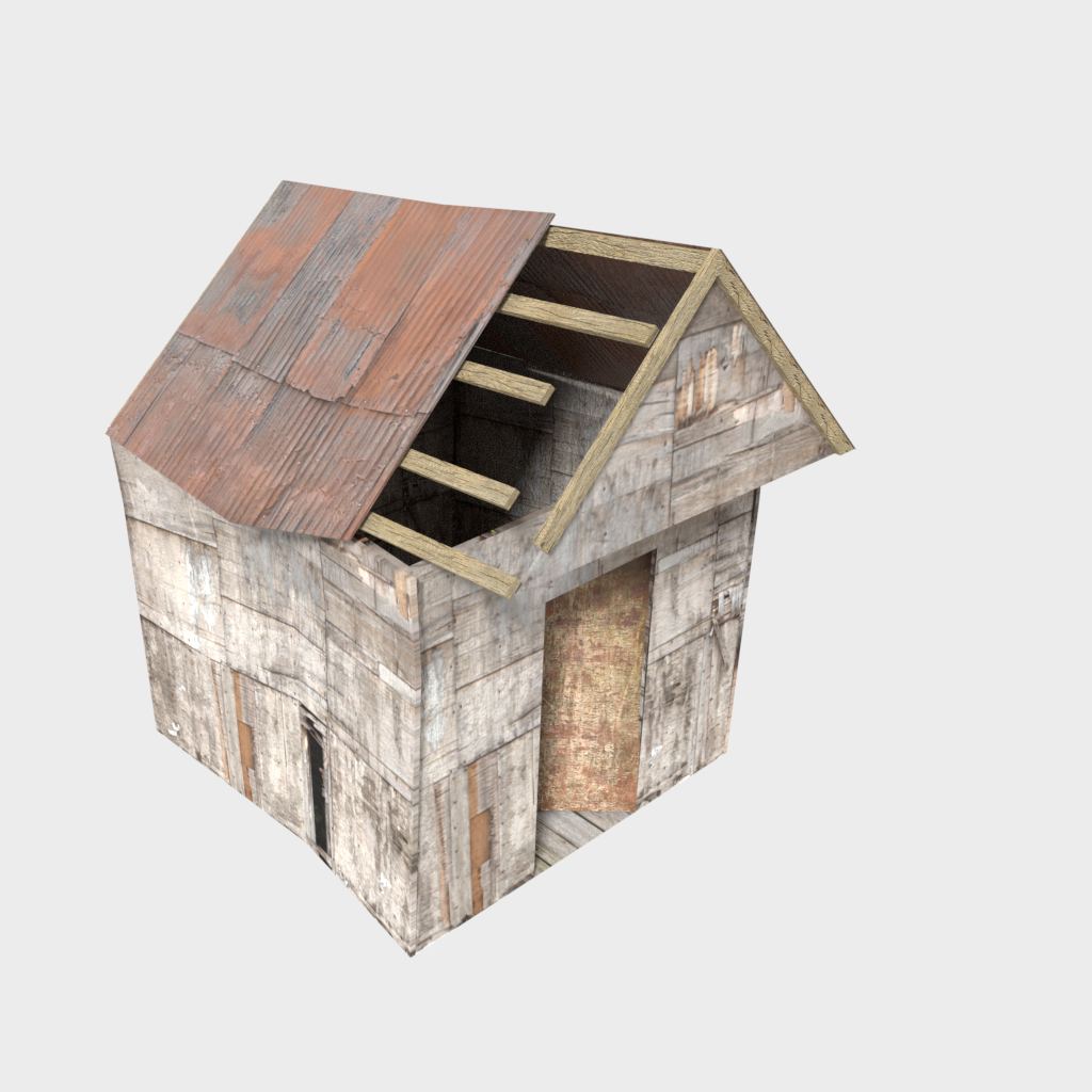 Deteriorated shed preview image 1